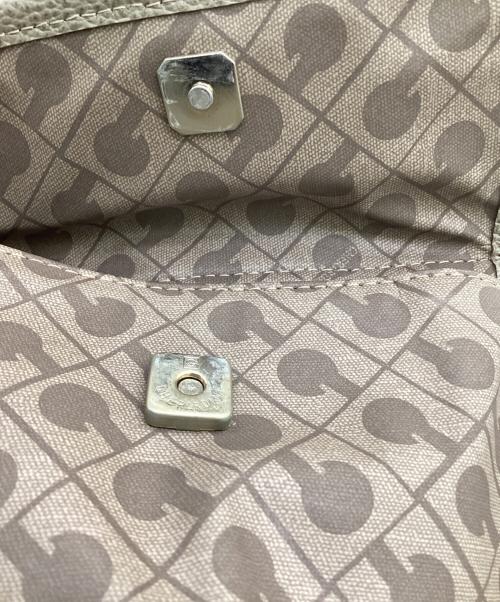 GHERARDINI（ゲラルディーニ）GHERARDINI (ゲラルディーニ) Softy（ソフティ）ハンドバッグ ベージュの古着・服飾アイテム