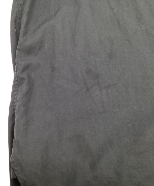 Graphpaper（グラフペーパー）Graphpaper (グラフペーパー) Broad Band Collar Shirt（ブロード バンド カラー シャツ） ブラック サイズ:2の古着・服飾アイテム