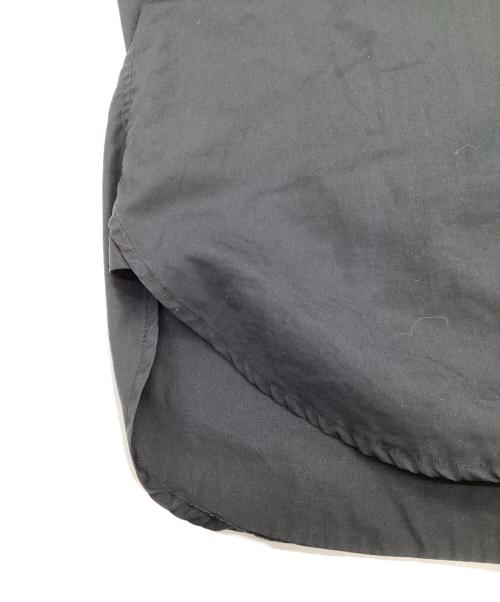Graphpaper（グラフペーパー）Graphpaper (グラフペーパー) Broad Band Collar Shirt（ブロード バンド カラー シャツ） ブラック サイズ:2の古着・服飾アイテム