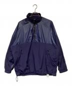 N.HOOLYWOOD×NEW BALANCE×Invincibleエヌ ハリウッド×ニューバランス×インヴィンシブル）の古着「ハーフジップ プルオーバー」｜ネイビー