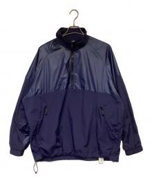 N.HOOLYWOOD×NEW BALANCE×Invincible（エヌ ハリウッド×ニューバランス×インヴィンシブル）の古着「ハーフジップ プルオーバー」｜ネイビー