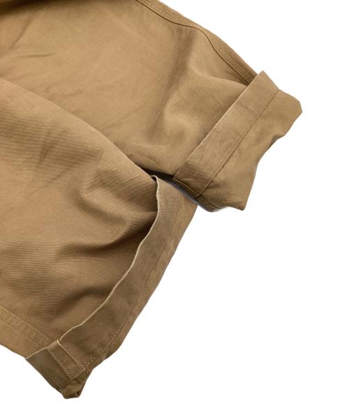 COMOLI（コモリ）COMOLI (コモリ) コットンリネンベルテッドパンツ ブラウン サイズ:2の古着・服飾アイテム