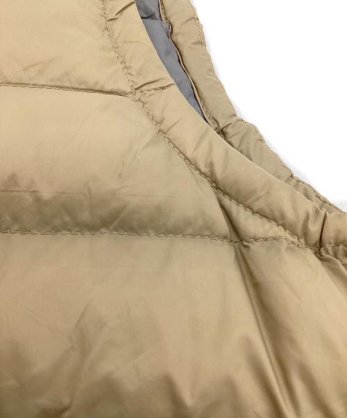 DANTON（ダントン）DANTON (ダントン) ダウンベスト ベージュ サイズ:34の古着・服飾アイテム