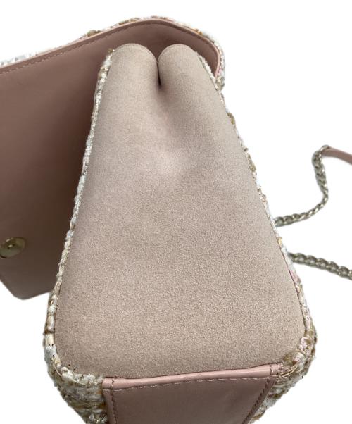 Kate Spade（ケイトスペード）Kate Spade (ケイトスペード) ショルダーバッグ ベージュ×ピンクの古着・服飾アイテム