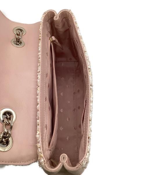 Kate Spade（ケイトスペード）Kate Spade (ケイトスペード) ショルダーバッグ ベージュ×ピンクの古着・服飾アイテム