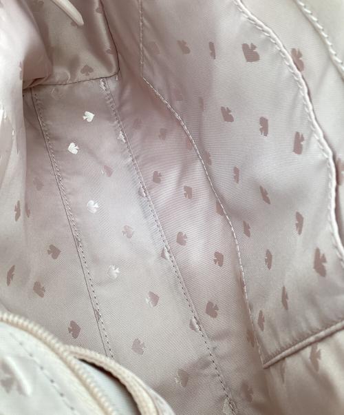 Kate Spade（ケイトスペード）Kate Spade (ケイトスペード) ショルダーバッグ ベージュ×ピンクの古着・服飾アイテム
