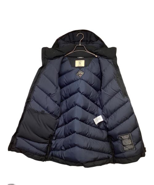 AIGLE（エーグル）AIGLE (エーグル) ダウンコート ブラック サイズ:Mの古着・服飾アイテム