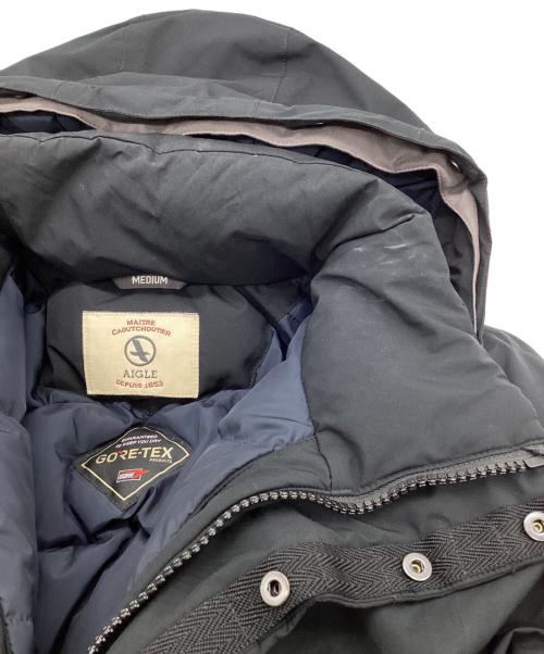 AIGLE（エーグル）AIGLE (エーグル) ダウンコート ブラック サイズ:Mの古着・服飾アイテム