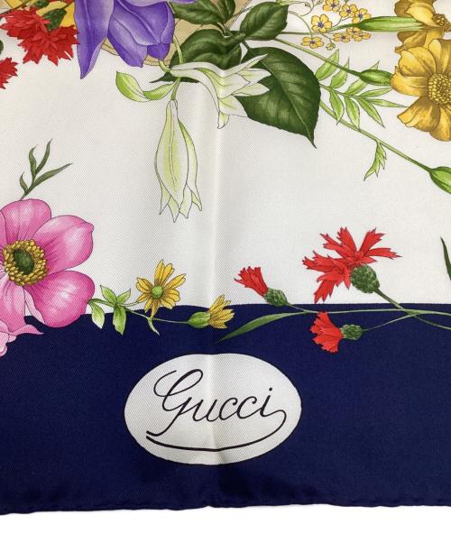 GUCCI（グッチ）GUCCI (グッチ) シルクスカーフ マルチカラーの古着・服飾アイテム
