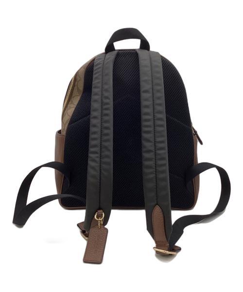 COACH（コーチ）COACH (コーチ) シグネチャー バックパック ベージュの古着・服飾アイテム