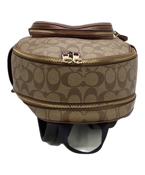 COACH（コーチ）COACH (コーチ) シグネチャー バックパック ベージュの古着・服飾アイテム