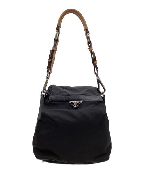 PRADA（プラダ）PRADA (プラダ) ワンショルダーバッグ ブラックの古着・服飾アイテム