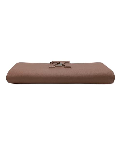 LOUIS VUITTON（ルイ ヴィトン）LOUIS VUITTON (ルイ ヴィトン) ポルトフォイユ カプシーヌ 長財布 ピンクの古着・服飾アイテム