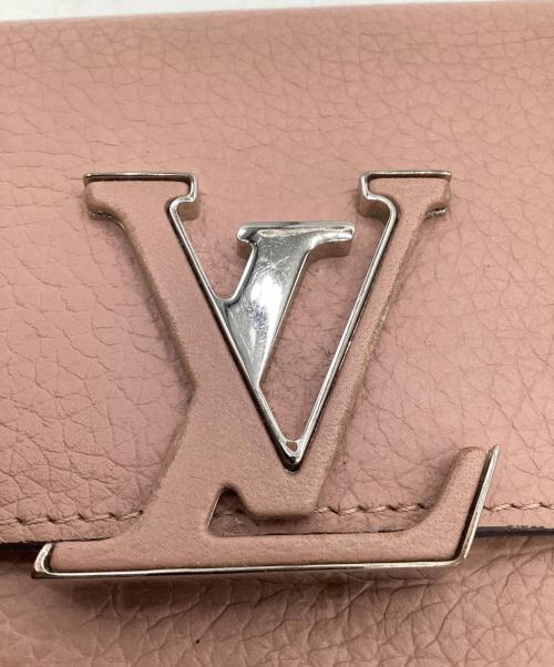LOUIS VUITTON（ルイ ヴィトン）LOUIS VUITTON (ルイ ヴィトン) ポルトフォイユ カプシーヌ 長財布 ピンクの古着・服飾アイテム
