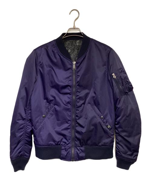 AVIREX（アヴィレックス）AVIREX (アヴィレックス) MA-1ジャケット パープル サイズ:Mの古着・服飾アイテム