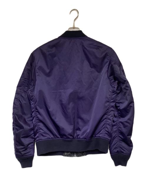 AVIREX（アヴィレックス）AVIREX (アヴィレックス) MA-1ジャケット パープル サイズ:Mの古着・服飾アイテム
