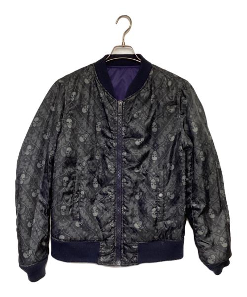 AVIREX（アヴィレックス）AVIREX (アヴィレックス) MA-1ジャケット パープル サイズ:Mの古着・服飾アイテム