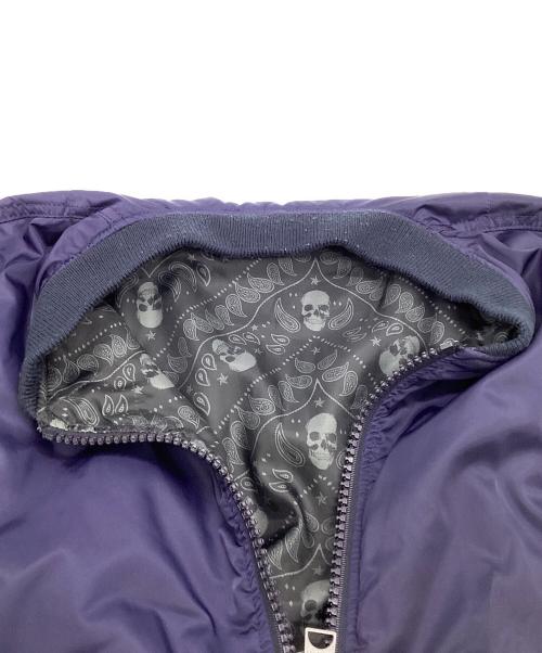 AVIREX（アヴィレックス）AVIREX (アヴィレックス) MA-1ジャケット パープル サイズ:Mの古着・服飾アイテム