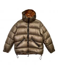 NANGA×Pilgrim Surf+Supply（ナンガ×ピルグリム サーフサプライ）の古着「Expedition Down Hoodie（エクスペディション ダウン フーディー）」｜ブラウン