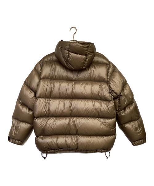 NANGA（ナンガ）NANGA (ナンガ) Pilgrim Surf+Supply (ピルグリム サーフサプライ) Expedition Down Hoodie（エクスペディション ダウン フーディー） ブラウン サイズ:M（JPN L)の古着・服飾アイテム