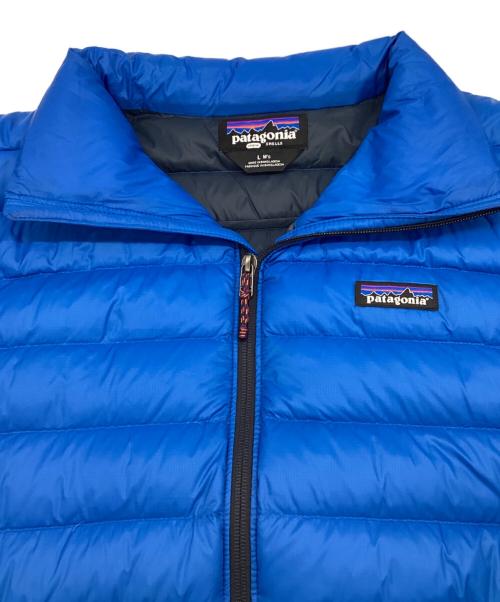 Patagonia（パタゴニア）Patagonia (パタゴニア) ダウン セーター ブルー サイズ:Lの古着・服飾アイテム