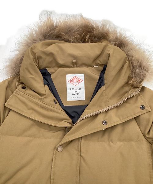 DANTON（ダントン）DANTON (ダントン) ダウン ロング コート ベージュ サイズ:36の古着・服飾アイテム