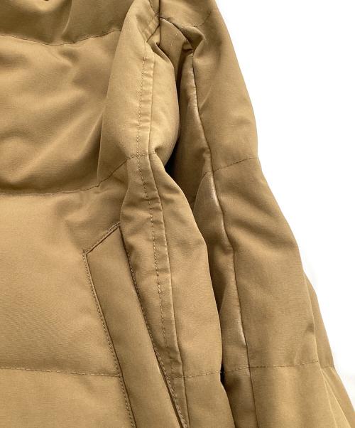 DANTON（ダントン）DANTON (ダントン) ダウン ロング コート ベージュ サイズ:36の古着・服飾アイテム