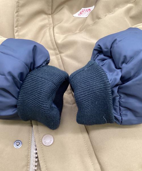 DANTON（ダントン）DANTON (ダントン) ダウン ロング コート ベージュ サイズ:36の古着・服飾アイテム