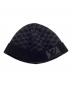 LOUIS VUITTON (ルイ ヴィトン) Bonnet Petit Damier（ボネ プティ ダミエ）ビーニー ブラック×グレー：19000円