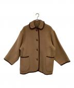 BURBERRYバーバリー）の古着「メルトン ウールコート」｜ベージュ