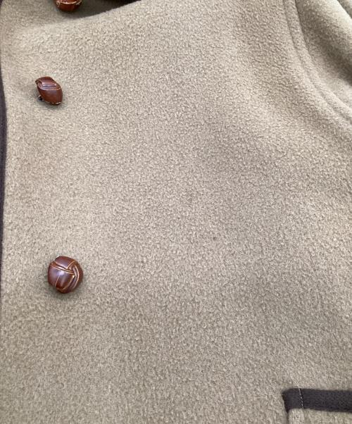 BURBERRY（バーバリー）BURBERRY (バーバリー) メルトン ウールコート ベージュ サイズ:8Rの古着・服飾アイテム