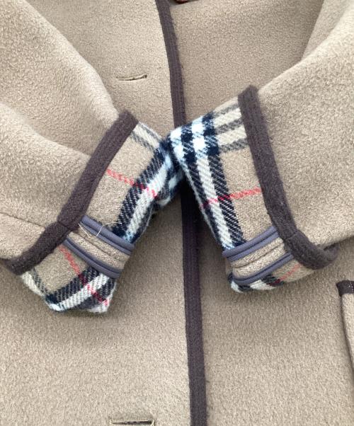BURBERRY（バーバリー）BURBERRY (バーバリー) メルトン ウールコート ベージュ サイズ:8Rの古着・服飾アイテム