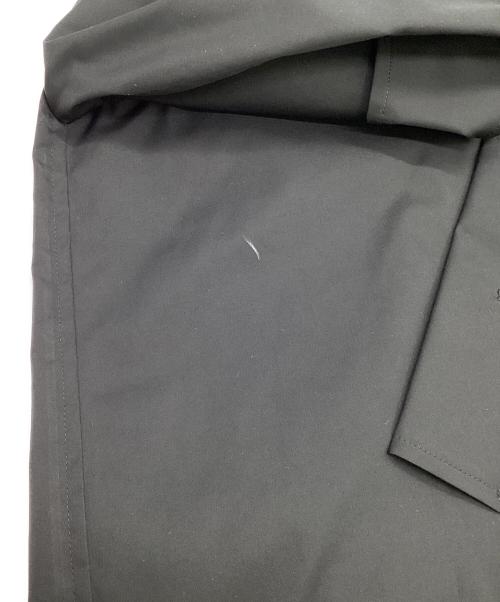BLUE LABEL CRESTBRIDGE（ブルーレーベルクレストブリッジ）BLUE LABEL CRESTBRIDGE (ブルーレーベルクレストブリッジ) ストレッチツイルAラインコート ブラック サイズ:38の古着・服飾アイテム
