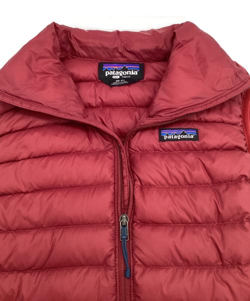 Patagonia（パタゴニア）Patagonia (パタゴニア) ダウンセーターベスト レッド サイズ:XSの古着・服飾アイテム