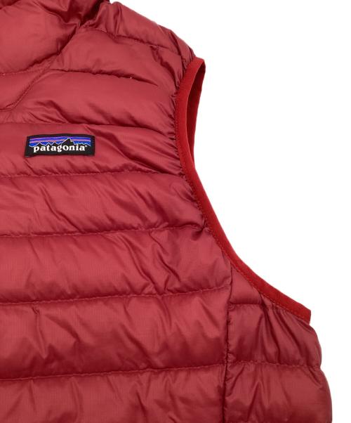 Patagonia（パタゴニア）Patagonia (パタゴニア) ダウンセーターベスト レッド サイズ:XSの古着・服飾アイテム