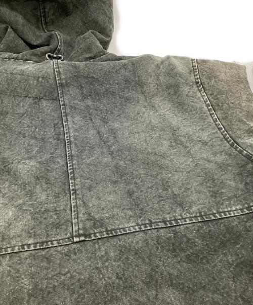 stussy（ステューシー）stussy (ステューシー) Washed Canvas Insulated Jacket（ウォッシュド キャンバス インシュレイティド ジャケット） グレー サイズ:Mの古着・服飾アイテム