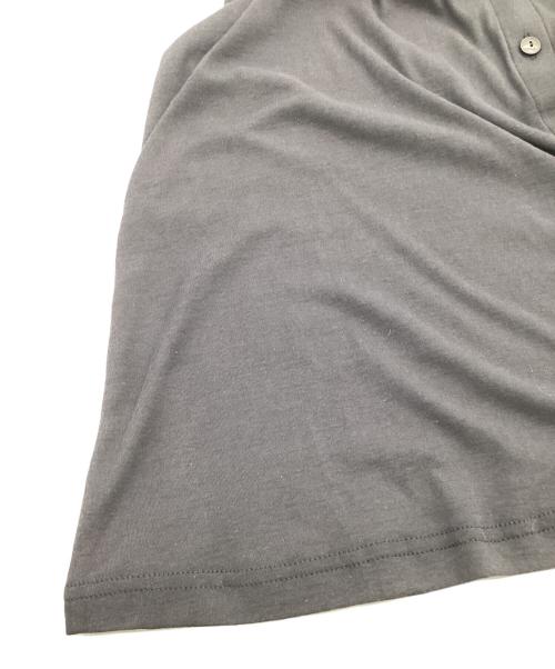 TANAKADAISUKE（タナカダイスケ）TANAKADAISUKE (タナカダイスケ) STUDIOS (ステュディオス) 別注 iron embroidery cotton sheer onpiec（アイアン エンブロイダリー コットン シアー ワンピース） グレー サイズ:Fの古着・服飾アイテム