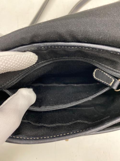 COACH（コーチ）COACH (コーチ) クロスボディ・ポシェット ブラック×グレーの古着・服飾アイテム