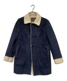 Hysteric Glamour（ヒステリックグラマー）の古着「フェイクムートンランチコート」｜ブルー
