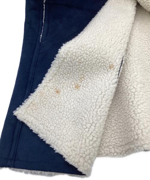 Hysteric Glamour（ヒステリックグラマー）Hysteric Glamour (ヒステリックグラマー) フェイクムートンランチコート ブルー サイズ:Mの古着・服飾アイテム