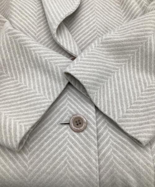 Christian Dior（クリスチャン ディオール）Christian Dior (クリスチャン ディオール) ダブルブレストコート アイボリー サイズ:9の古着・服飾アイテム