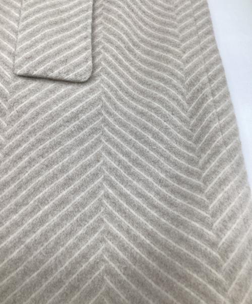 Christian Dior（クリスチャン ディオール）Christian Dior (クリスチャン ディオール) ダブルブレストコート アイボリー サイズ:9の古着・服飾アイテム