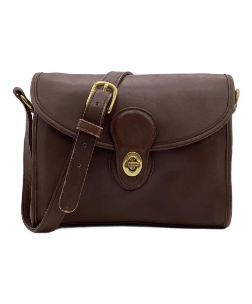 COACH（コーチ）COACH (コーチ) DEVON BAG（デボン）ショルダーバッグ ダークブラウンの古着・服飾アイテム