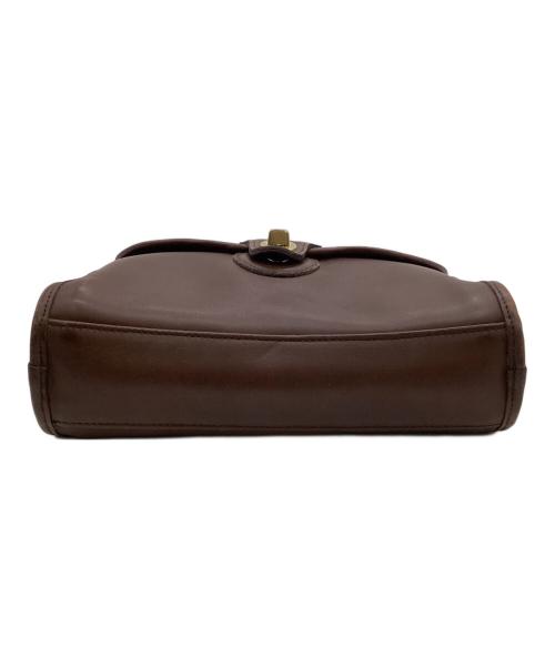 COACH（コーチ）COACH (コーチ) DEVON BAG（デボン）ショルダーバッグ ダークブラウンの古着・服飾アイテム