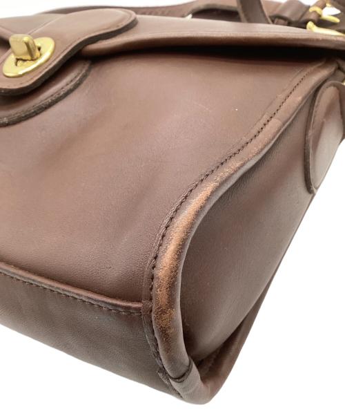 COACH（コーチ）COACH (コーチ) DEVON BAG（デボン）ショルダーバッグ ダークブラウンの古着・服飾アイテム