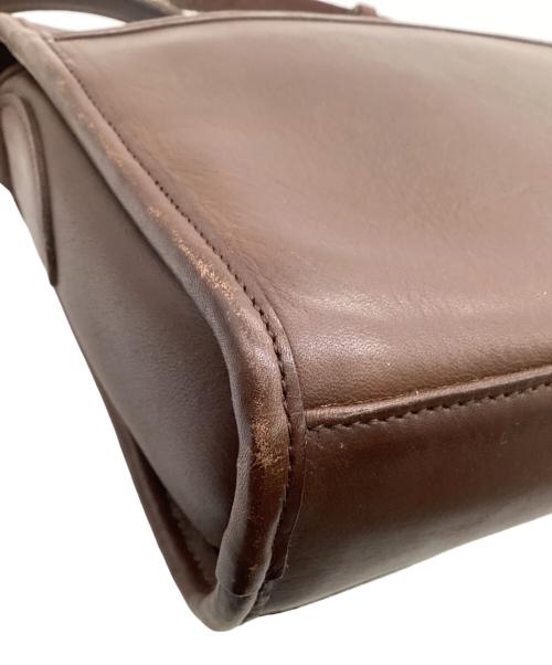 COACH（コーチ）COACH (コーチ) DEVON BAG（デボン）ショルダーバッグ ダークブラウンの古着・服飾アイテム