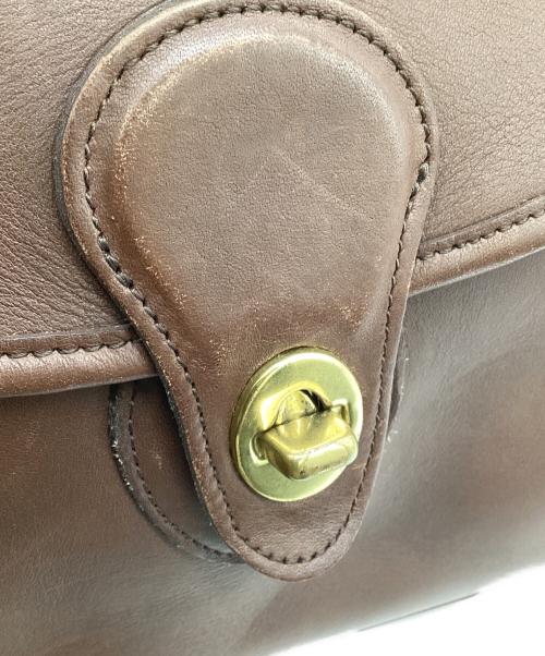 COACH（コーチ）COACH (コーチ) DEVON BAG（デボン）ショルダーバッグ ダークブラウンの古着・服飾アイテム