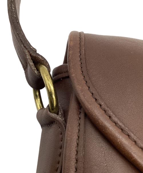 COACH（コーチ）COACH (コーチ) DEVON BAG（デボン）ショルダーバッグ ダークブラウンの古着・服飾アイテム