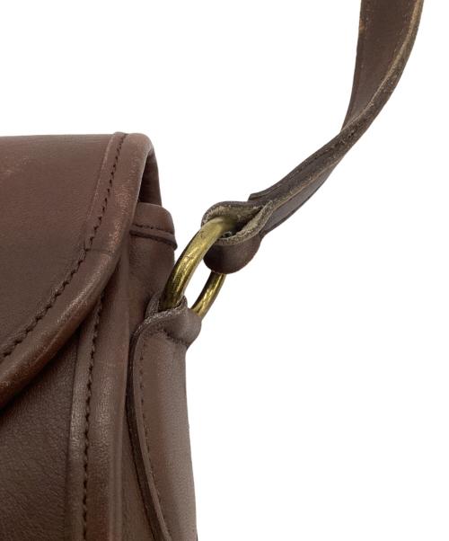 COACH（コーチ）COACH (コーチ) DEVON BAG（デボン）ショルダーバッグ ダークブラウンの古着・服飾アイテム