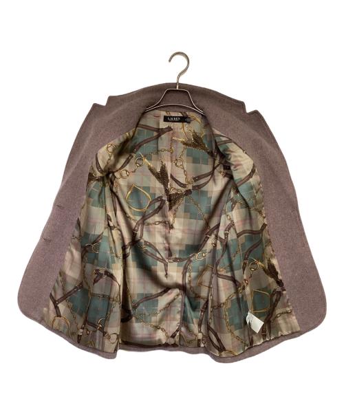 LAUREN RALPH LAUREN（ローレン ラルフ ローレン）LAUREN RALPH LAUREN (ローレン ラルフ ローレン) 2B ツイードジャケット パープル サイズ:8の古着・服飾アイテム